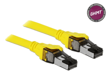 DE-LOCK Cat8.1 nätverkskabel, 2m - Gul