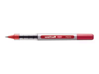 Uni-Ball Eye Ub-150, Stiftpenna, Grå, Röd, Röd, Polykarbonat, Polypropylen (Pp), 0,5 Mm, Vattenbaserat Bläck