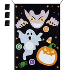 With Hanging Banner For Kids Halloween Bean Bag Set Game