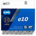 KMC E10 EPT 10 Speed Anti-Rust e-Bike Chain, Silver, 136 Link