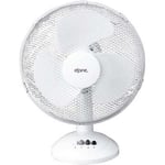 12" OSCILLATING ELECTRIC DESK FAN 12 INCH 3 SPEED SILENT PORTABLE HOME OFFICE