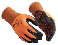 Guide Gloves Handske 579 HP, nitril, Hi-Viz