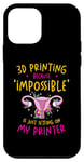 Coque pour iPhone 12 mini Imprimante 3D Citation de costume d'impression drôle