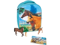 Mojo 3D Ryggsäck med djur, häststall