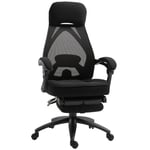 Swivel Office Chair Recliner Lunch Break Chair Adjustable Height