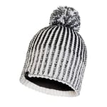 Buff Knitted & Polar Hat, Iver, Grey, One Size