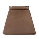 Durable Camping Tent Camping Air Bed Thick Foam Filled Suede Camping Mat Self-inflating Mattress With Attached Pillow 2 People Outdoor Inflatable Compact Sleeping Mat Great For Camping Beaches ,Easy t