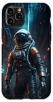 Coque pour iPhone 11 Pro Cyberpunk Astronaute Aesthetic Espace Motif Imprimé