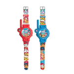 LEXIBOOK PAW Patrol 2 Walky Talky Digital klockor med kompass - 200 räckvidd