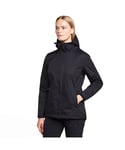 Peter Storm WoMens Waterproof And Breathable Jacket, Outdoors Clothing - Black - Size 20 UK