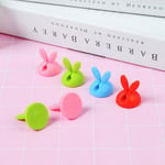 4x Cable Drop Clip Desk Tidy Organiser Wire Cord Lead Tv Usb Cha Pink