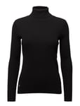 Lauren Ralph Lauren Ribbed Turtleneck Sweater Svart