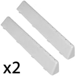12 Hole Drum Paddle Lifter Fin Blade for LG Washing Machine Washer Dryer x 2