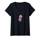 Womens Official Barbie Mermaid Logo T-shirt V-Neck T-Shirt