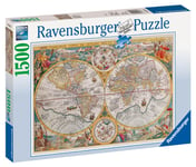 Rave Puzzle 1500 pièces Ravensburger Mappemonde 1594