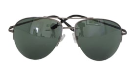 Foster Grant STEM11733 FG124 Unisex Pilot Shape Full Frame Metal Sunglasses CAT2