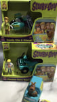 Scooby-Doo! PHANTOM CHASE QUAD BIKE + BIKE AND SIDECAR + MYSTERY VAN Fred Shaggy
