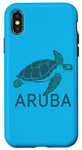 iPhone X/XS Sea Turtle Aruba One Happy Island beautiful sunset beach Case