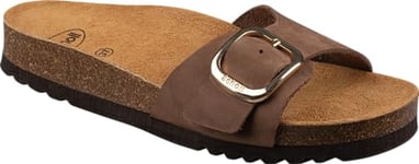 Scholl Femme Kathleen Sandale, Light Brown, 39 EU