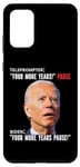 Coque pour Galaxy S20+ Funny Biden Four More Years Teleprompter Trump Parodie