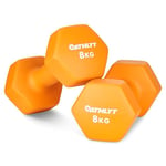 Athlyt - Neoprene Dumbbells - 2 x 8 kg