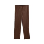 Florentina Leather Trousers - Chestnut