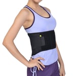 TANGIST Back Support Belt,Lower Back Brace Massage Self-heating Magnetic Therapy Belt For Pain Relief And Injury For Men Women (Size : S 33.5")