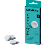 Siemens 2 in 1 Cleaning Tablets for Coffee Machines EQ series 10 tablets  312098