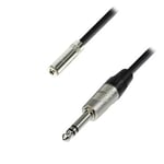 6m Adam Hall REAN Headphone Extension Cable 3.5mm Female Stereo Jack t