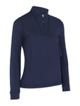 1/4 Zip Chev Top Sport Sweat-shirts & Hoodies Sweat-shirts Navy Callaway