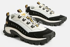 Cat Caterpillar Intruder Bloggers Chunky Lace Up Black White Trainers Shoes
