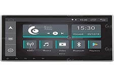 Radio de Voiture Universelle 1 Din Android GPS Bluetooth WiFi USB Full HD Touchscreen Display 10.1" Easyconnect