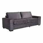 Grafu Furniture Nevada 3-sits soffa tyg grå