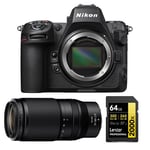 Nikon Z8 Boîtier+Nikon Z 70-180mm F2.8 NIKKOR+Lexar 64Go Carte mémoire SDXC professionnelle 2000x UHS-II