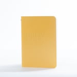 KaffeBox Brew Book - Daily Coffee Journal Cahier , Yellow