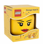 LEGO GIRL STORAGE HEAD SMALL BRAND NEW IN BOX FREE P&P GREAT GIFT