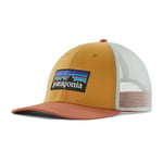Patagonia P-6 Logo LoPro Trucker Hat - Casquette Pufferfish Gold Taille unique