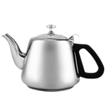 Teapot - VIFER Stainless Steel Stove-top Teapot Coffee Pot Teaware Hot Water Kettle 1.5L/2L 1PC (2L)