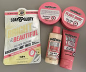 Soap & Glory Travel Toiletries Clean on Me Righteous Butter Flake Away Hand Food