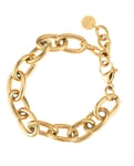 Oval Chunky Chain Bracelet, GOLD