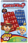 Hasbro Family Gaming - Grab And Go Guess Who - TRAVEL Game - Brand New ✅