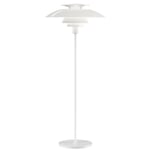 Louis Poulsen PH 80 golvlampa med dimmer Vit Opal Akryl/Vit