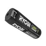 RYOBI Batterie USB Lithium 4V 2,0 Ah compatible avec la gamme USB Lithium et utisable en tant que batterie externe, livrée avec son câble USB-C - RB420