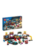 Custom Car Garage Toy, Kids' Workshop Set Patterned LEGO