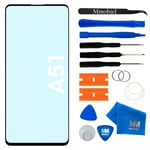 MMOBIEL Front Glass Repair Kit Compatible with Samsung Galaxy A51 / M31s - 6.5 inch - Lens Screen Replacement Repair Kit - Incl. Toolkit - Black
