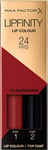 Max Factor Lipfinity 2-Stage Laden Lipstick - 110 Passionat, 2.3 Ml + 1.9 G