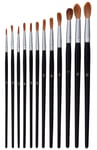 Penslar hobby/akvarell Sang 12-pack