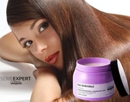 L'oreal Paris Hair Conditioner Keratin Mask Smooth Treatment Unruly Hair 500ml