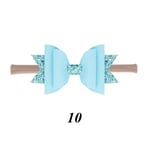 Double Layer Glitter Hair Bows Sequin Hairpins 10