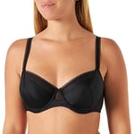 Sans Complexe, Soutien Gorge Classique Armatures, pour Femmes, Modèle So Refresh 70AAF94, Noir, 95C